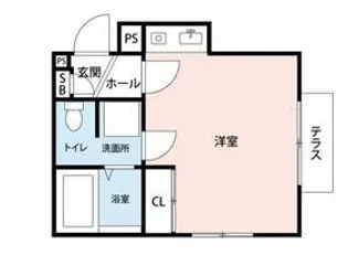 アザレ岡上【2階】の間取り