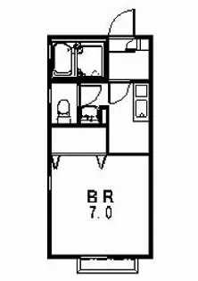群馬県高崎市飯塚町【アパート】の間取り