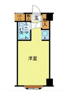 ハローレジデンス西葛西【1階】の間取り