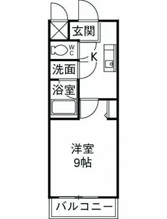 ヴェルデュール【1階】の間取り