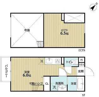 Ange【1階】の間取り
