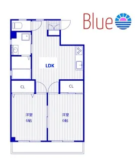 アサートン山手【3階】の間取り