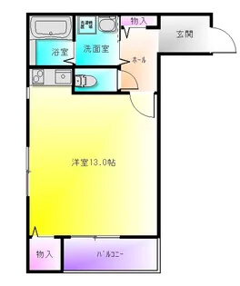 ラ・ルース【2階】の間取り