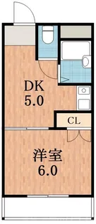 アベノ池田マンション【2階】の間取り