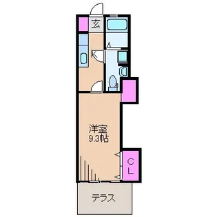 SAKURA武蔵小杉【1階】の間取り