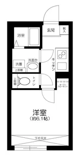 Residence 南千住【4階】の間取り