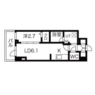 東京都新宿区高田馬場3【マンション】の間取り
