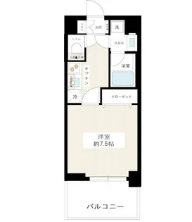 エルフォルテ赤羽【4階】の間取り