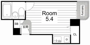 大阪府大阪市城東区成育3【マンション】の間取り