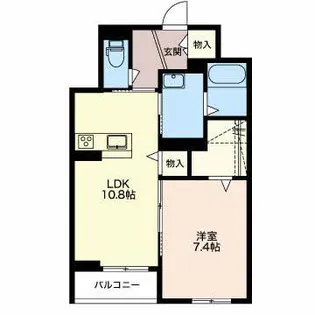シャーメゾン雅【3階】の間取り