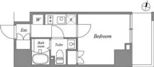 GRAN PASEO目黒【8階】の間取り
