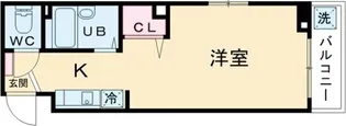 大阪府枚方市中宮東之町【マンション】の間取り