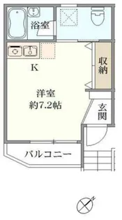 Rフォレスト成増【1階】の間取り