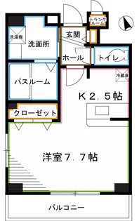 K・Oレーベン【3階】の間取り