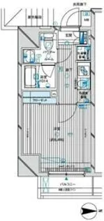 メインステージ西蒲田【8階】の間取り