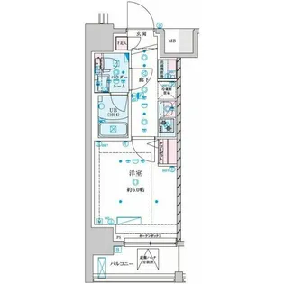 GENOVIA平塚IV【10階】の間取り