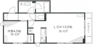 東京都中野区本町4【マンション】の間取り