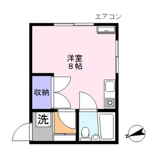 ビーンズ【2階】の間取り