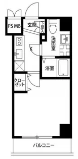 プレール・ドゥーク川崎平間【8階】の間取り