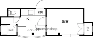 ヴォーグシャトー【2階】の間取り