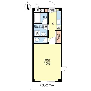 第5SKクレスト【3階】の間取り