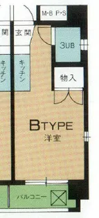 ダイナコート姪浜【3階】の間取り