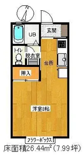 アリーナ大宮A【1階】の間取り