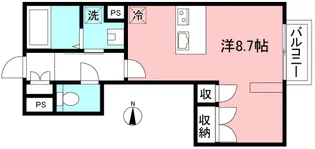 セレ府中【1階】の間取り
