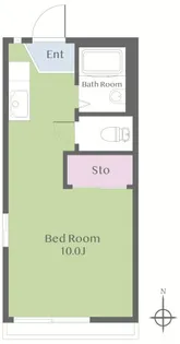 カルム桜新町C【2階】の間取り