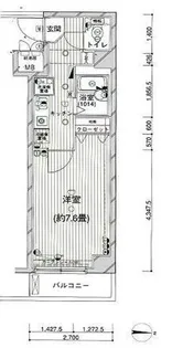 OLIO湯島【4階】の間取り