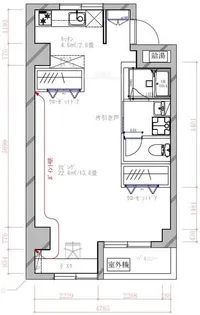 コーシンPartII【2階】の間取り