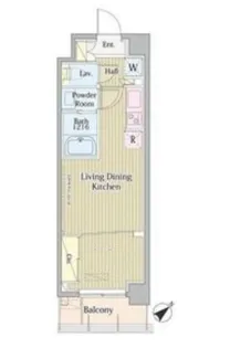 Avvolto Felice 蒲田South【4階】の間取り