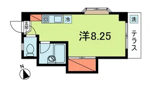 高円寺ash-b【3階】の間取り