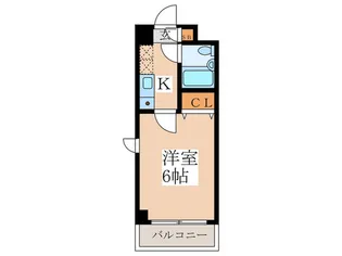 バッカス中野【2階】の間取り