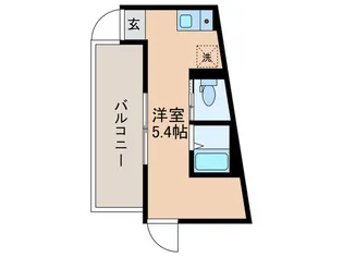 アンダーズ レジデンス北新宿【4階】の間取り