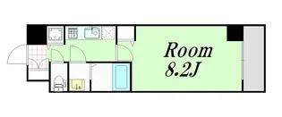 J.T.大阪West【3階】の間取り