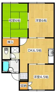 モンシェリー曽谷A棟【1階】の間取り