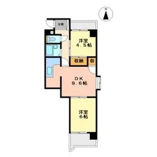 シティアーク熱田【3階】の間取り