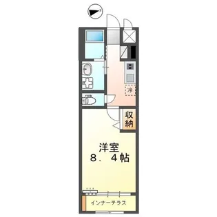 メゾン・グレース【1階】の間取り