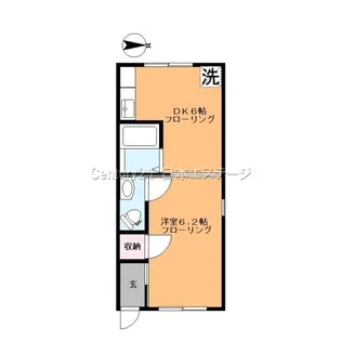 テラス旗の台【1階】の間取り