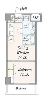 GRAN PASEO浅草II【3階】の間取り