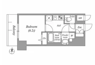 N-stage両国【3階】の間取り