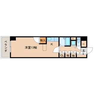 エスペランス日泉ビル【5階】の間取り