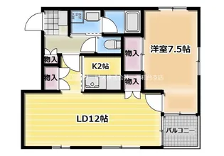 サンテラス光が丘【2階】の間取り