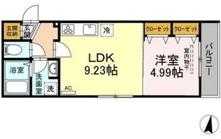 アナシエ徳丸【2階】の間取り
