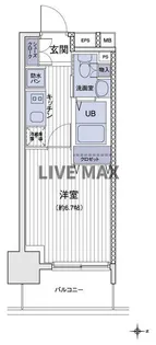 エスティメゾン大島【2階】の間取り