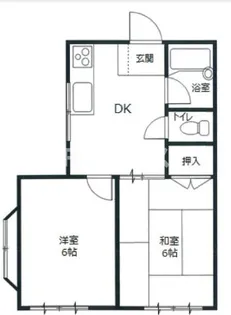 ニューウィング幕張【2階】の間取り