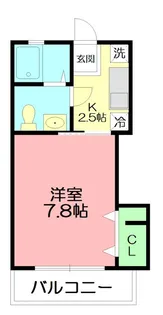 クリプト和【1階】の間取り