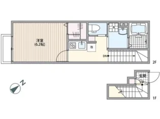 ミハス阿佐ヶ谷【2階】の間取り