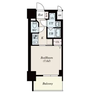 S-RESIDENCE浄心East【2階】の間取り